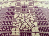 Cincinnati Union Terminal - 1931 Purple Digital Print