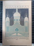 Saint John the Baptist Ukrainian Catholic Church - 1895 Green Digital Print