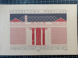 Washington County Museum of Fine Arts - 1930 Orange Digital Print