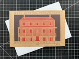 Overholt Homestead - 1838 Orange Miniature Digital Print