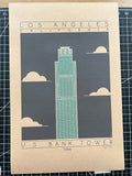 U.S. Bank Tower - 1989 Green Digital Print
