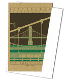 The Three Sisters - 1926 - 1928 Green Miniature Digital Print