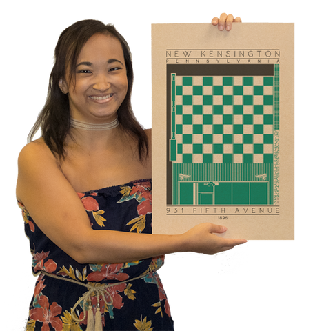 931 Fifth Avenue - 1896 Green Digital Print