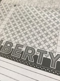 Liberty Theatre - 1921 - 1996 Screen Print