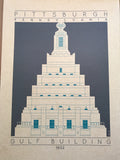 Gulf Building - 1932 Green Digital Print