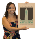 Allegheny County Courthouse - 1888 Green Digital Print