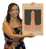 Allegheny County Courthouse - 1888 Orange Digital Print