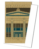 Alcoa Research Laboratory - 1929 Blue Miniature Digital Print