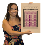 Arrott Building - 1902 Purple Digital Print