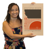 Daytona Beach Bandshell - 1937 Orange Digital Print