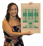 Benedum-Trees Building - 1905 Green Digital Print