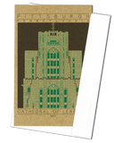 Cathedral of Learning - 1937 Green Miniature Digital Print