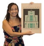 Cathedral of Learning - 1937 Green Digital Print