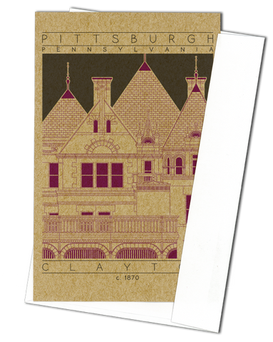 Clayton - c. 1870 Purple Miniature Digital Print