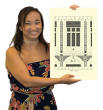 Forbes Field - 1909 - 1971 Black Digital Print