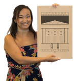 Frick Art Museum - 1969 Grey Digital Print