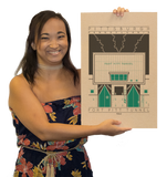 Fort Pitt Tunnel - 1960 Green Digital Print