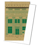 Glass City Bank - 1922 Green Miniature Digital Print