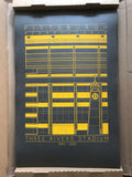 Three Rivers Stadium - 1970 - 2001 Screen Print