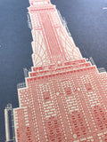 Empire State Building - 1931 Orange Digital Print