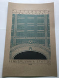 Pennsylvania Station - 1903 Green Digital Print