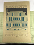 Bloser Mansion - 1921 Green Digital Print