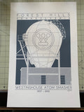 Westinghouse Atom Smasher - 1937 - 2015 Black Digital Print