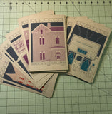 Andrew Bayne Memorial Library - 1875 Purple Miniature Digital Print