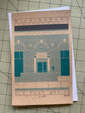 Old Post Office - c. 1913 Green Miniature Digital Print