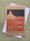 Mount Lebanon Municipal Building - 1930 Orange Miniature Digital Print