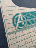 Avengers Tower - 2012 Green Digital Print