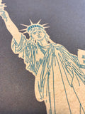The Statue of Liberty - 1886 Green Digital Print