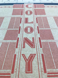 Colony Hotel - 1935 Orange Digital Print