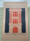 Hook & Ladder Company 8 - 1903 Orange Digital Print