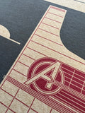 Avengers Tower - 2012 Red Digital Print