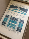 Alcoa Research Laboratory - 1929 Green Digital Print
