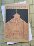 Christ Episcopal Church - 1905 Orange Miniature Digital Print