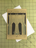 Brooklyn Bridge - 1883 Green Miniature Digital Print
