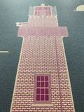 Fenwick Island Light - 1858 Purple Digital Print