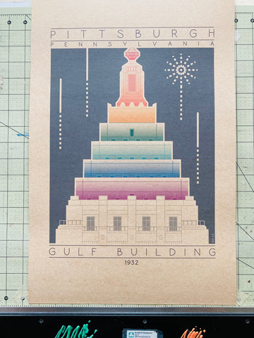 Gulf Building - 1932 Pride Digital Print