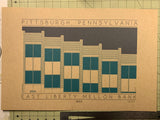East Liberty Mellon Bank - 1969 Green Digital Print