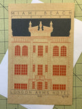 London Arms Hotel - 1930 Orange Miniature Digital Print