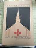 Union Presbyterian Church - 1959 Orange Digital Print