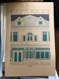Marius Rousseau House - 1906 Green Digital Print