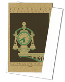 Kaufmann's Building - 1898 Green Miniature Digital Print