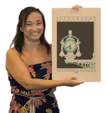 Kaufmann's Building - 1898 Green Digital Print