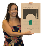 Lars Moisture Farm - ~100 BBY Green Digital Print