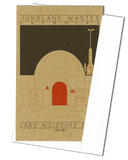 Lars Moisture Farm - ~100 BBY Orange Miniature Digital Print