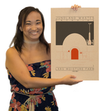 Lars Moisture Farm - ~100 BBY Orange Digital Print