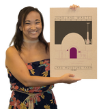 Lars Moisture Farm - ~100 BBY Purple Digital Print